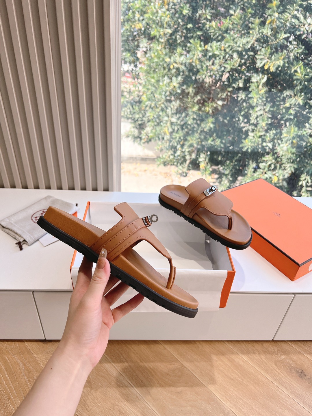 Hermes 에르메스 슬리퍼 샌들 신발