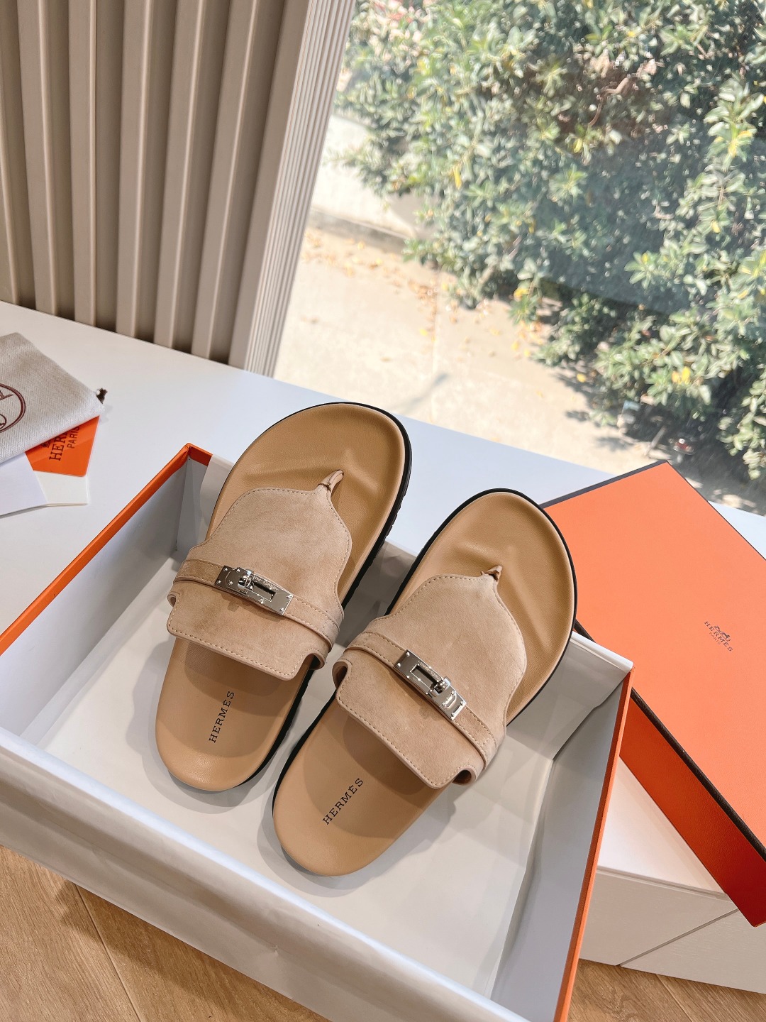 Hermes 에르메스 슬리퍼 샌들 신발