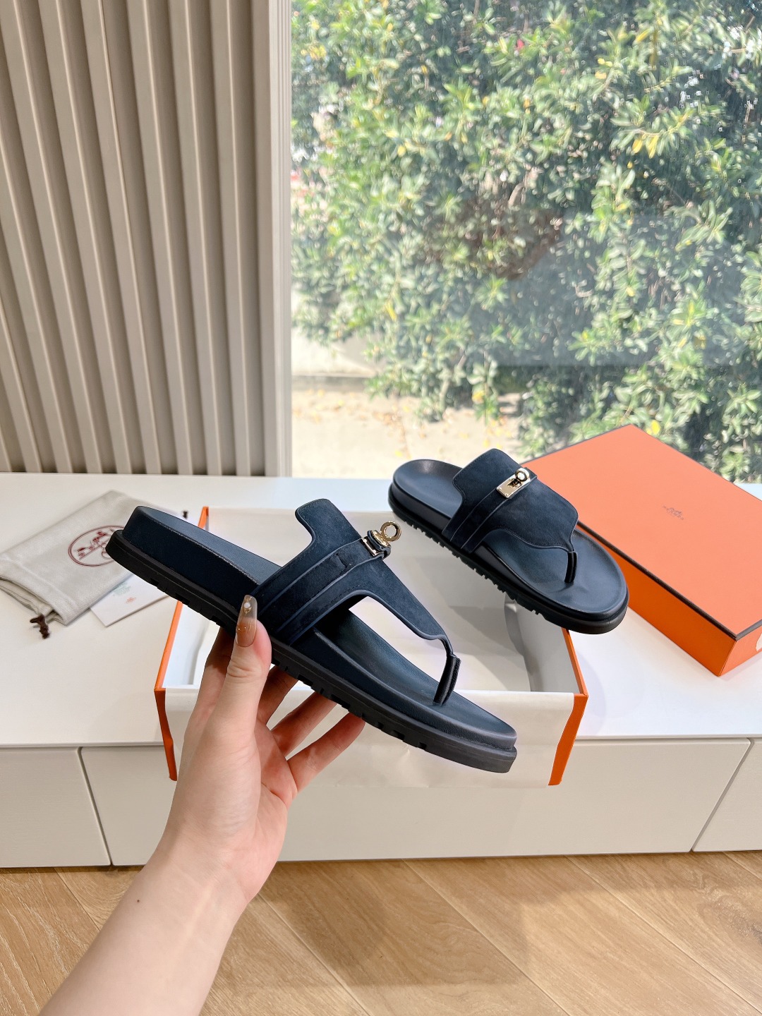 Hermes 에르메스 슬리퍼 샌들 신발