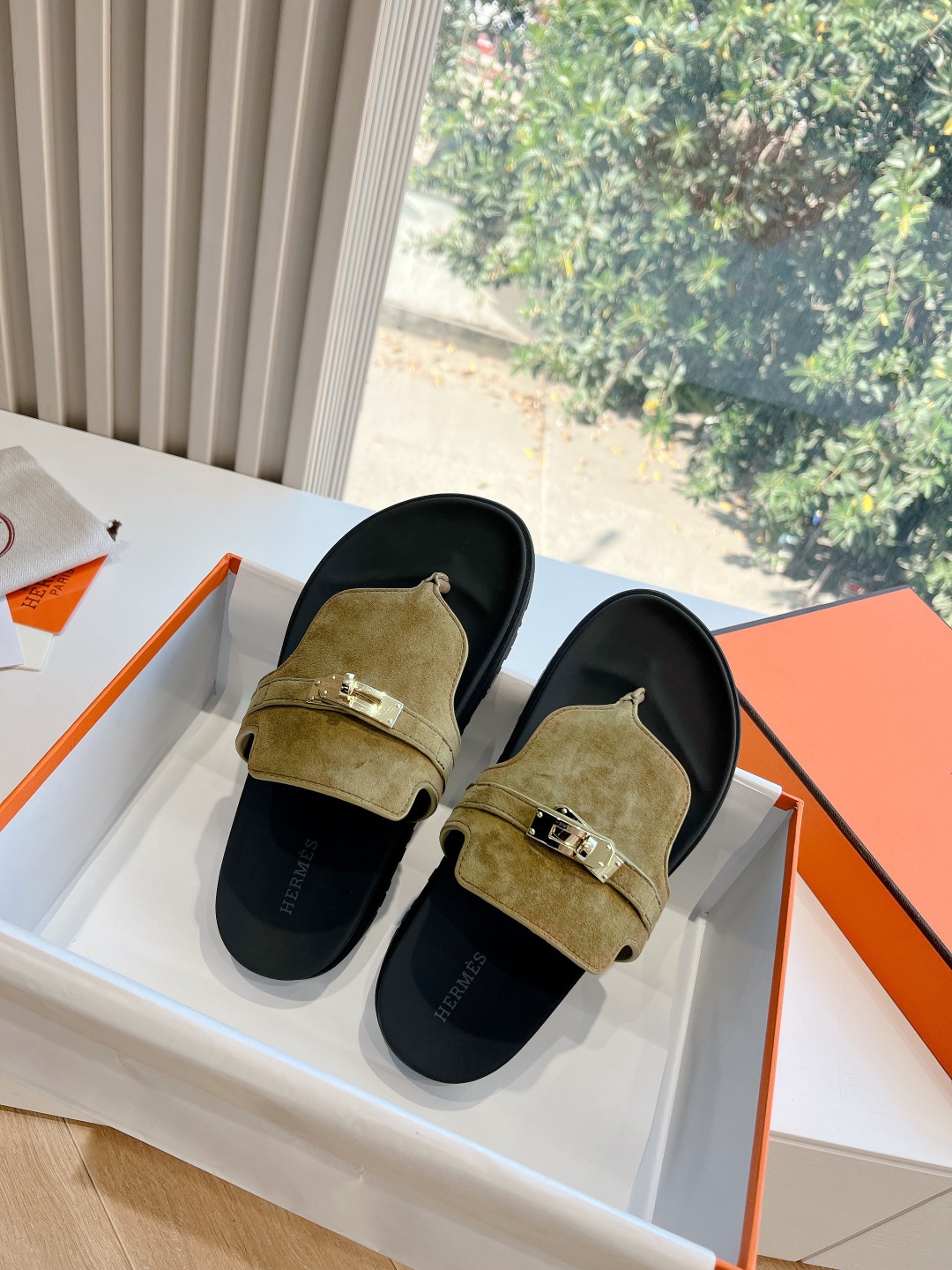 Hermes 에르메스 슬리퍼 샌들 신발