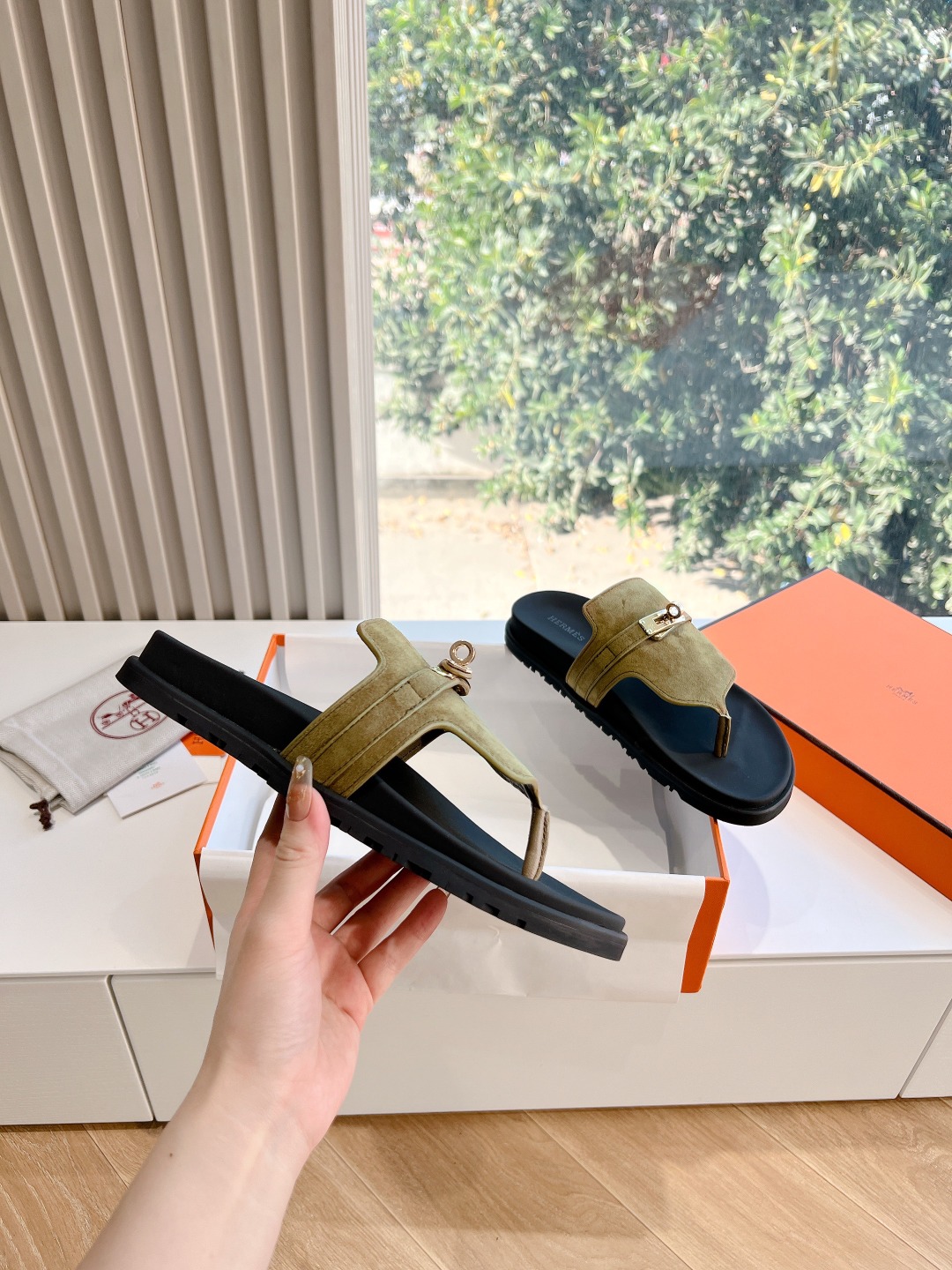 Hermes 에르메스 슬리퍼 샌들 신발