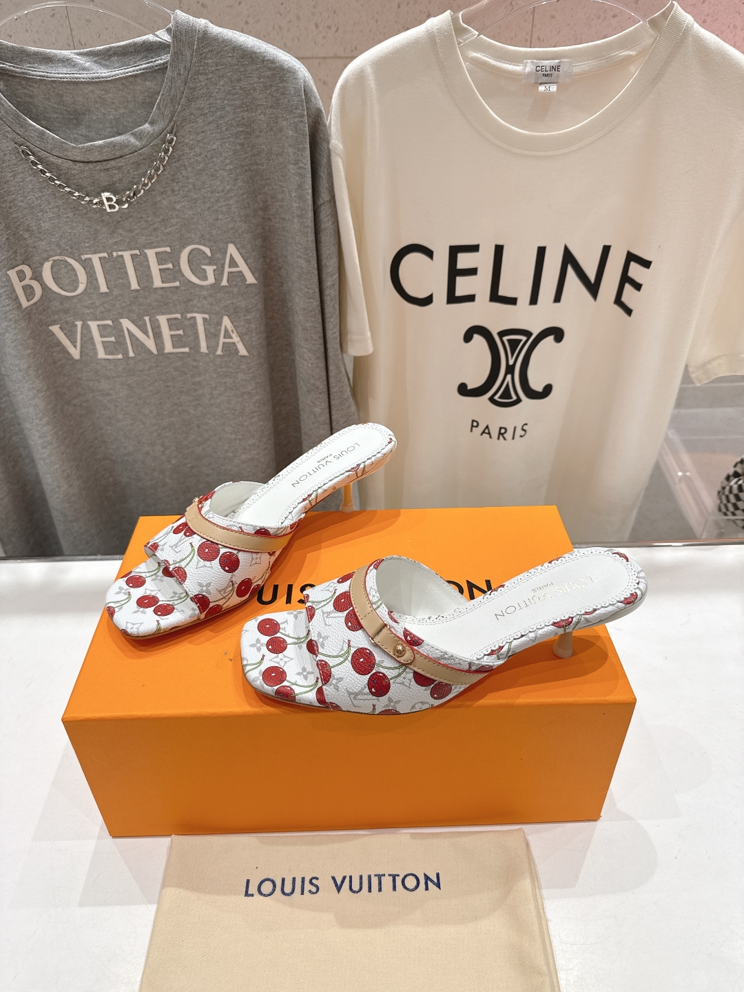 Louis Vuitton LV 루이비통 하이힐 슬리퍼 샌들 신발