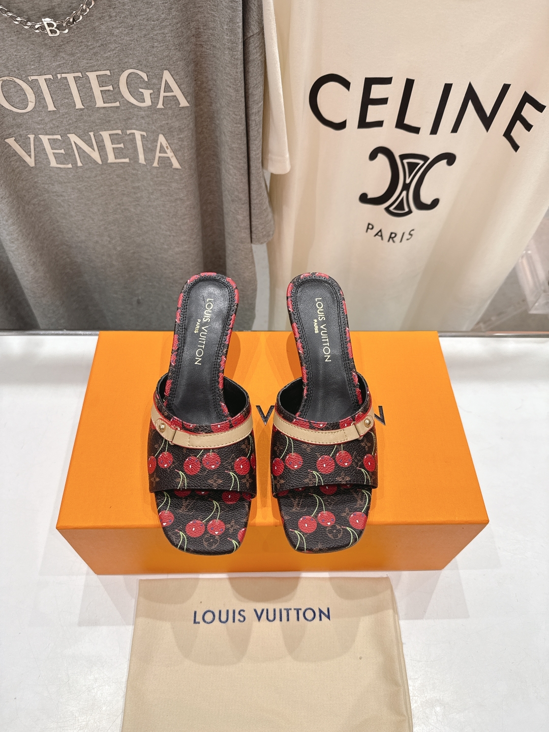 Louis Vuitton LV 루이비통 하이힐 슬리퍼 샌들 신발