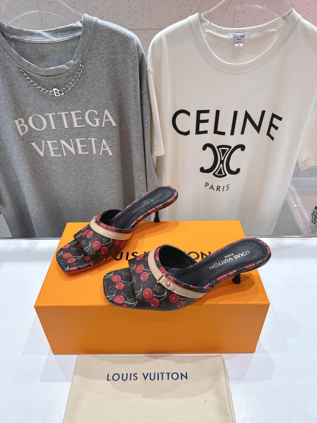 Louis Vuitton LV 루이비통 하이힐 슬리퍼 샌들 신발