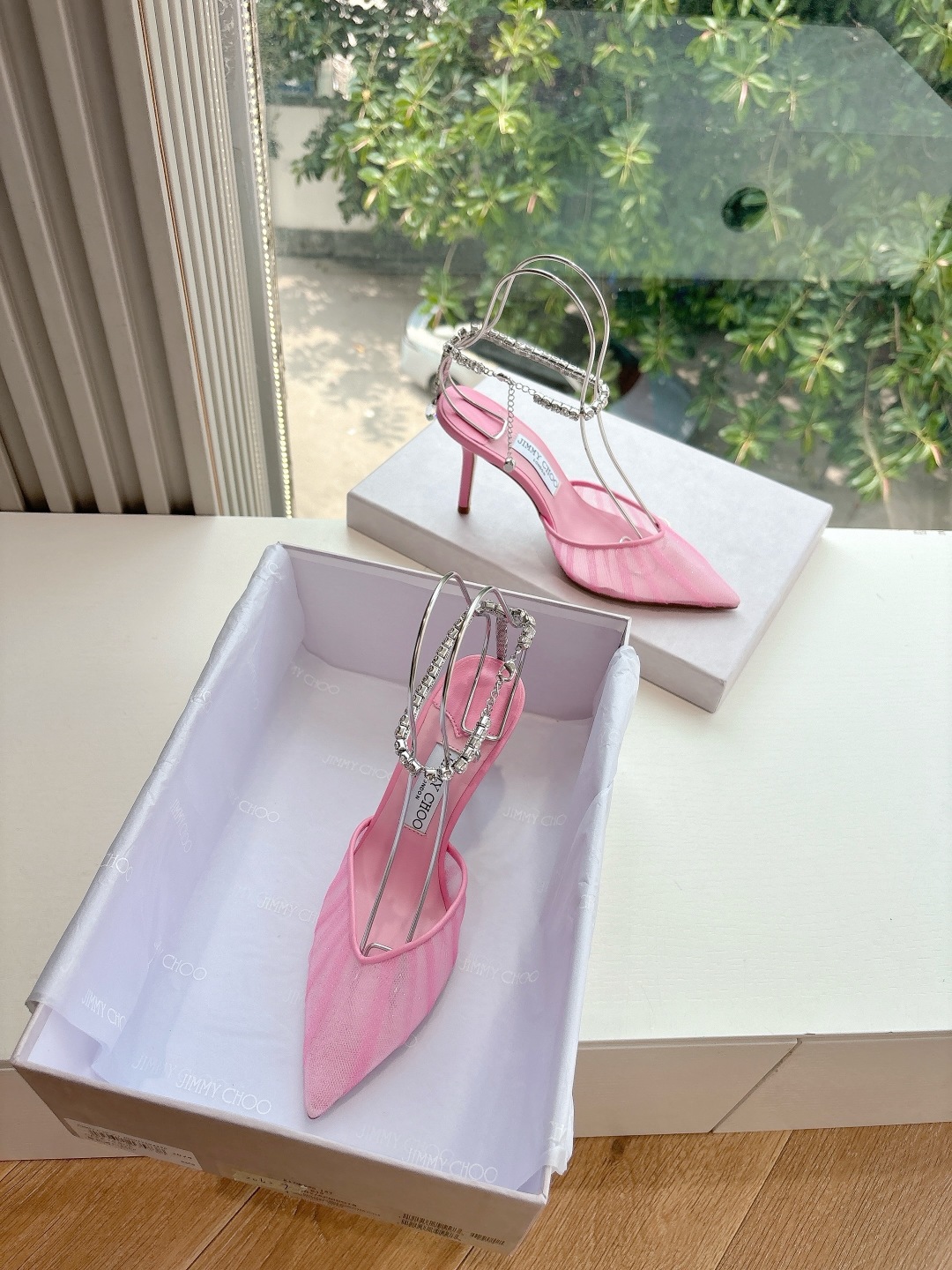 Jimmy Choo 지미추 힐 샌들 구두 신발