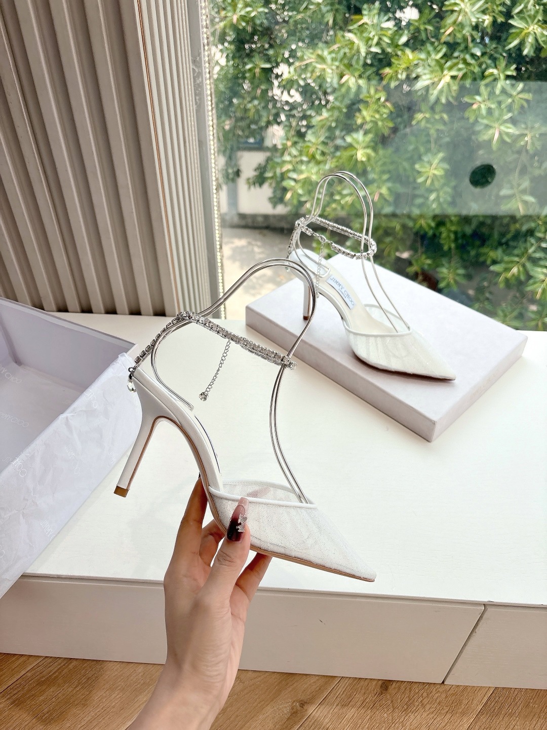 Jimmy Choo 지미추 힐 샌들 구두 신발