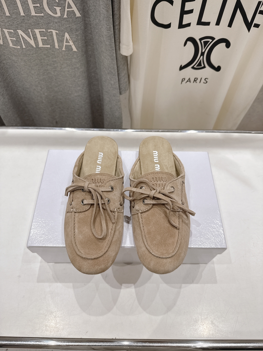 MiuMiu 미우미우 반슬리퍼 로퍼 뮬 신발