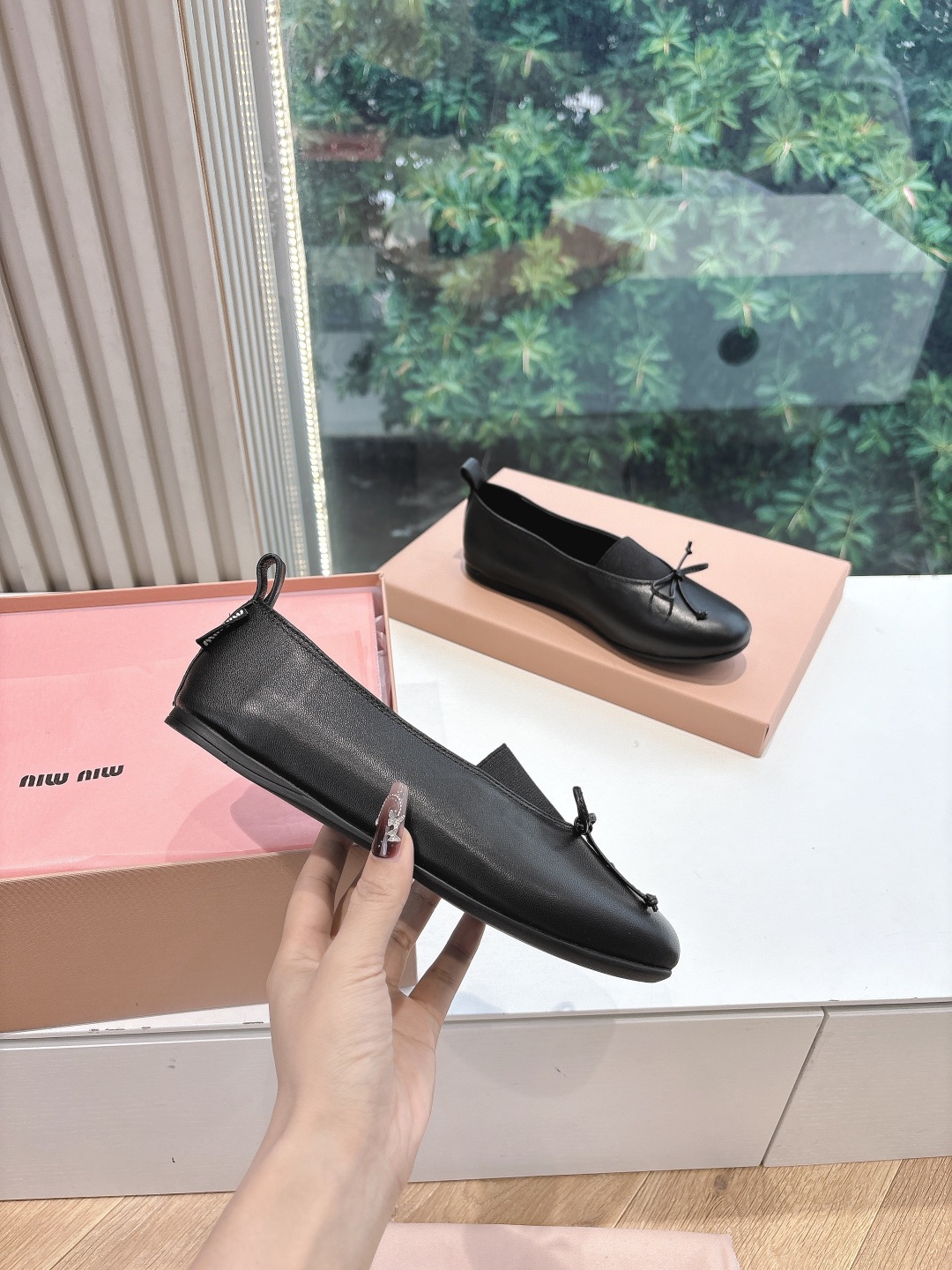 MiuMiu 미우미우 발레 플랫 슈즈 신발