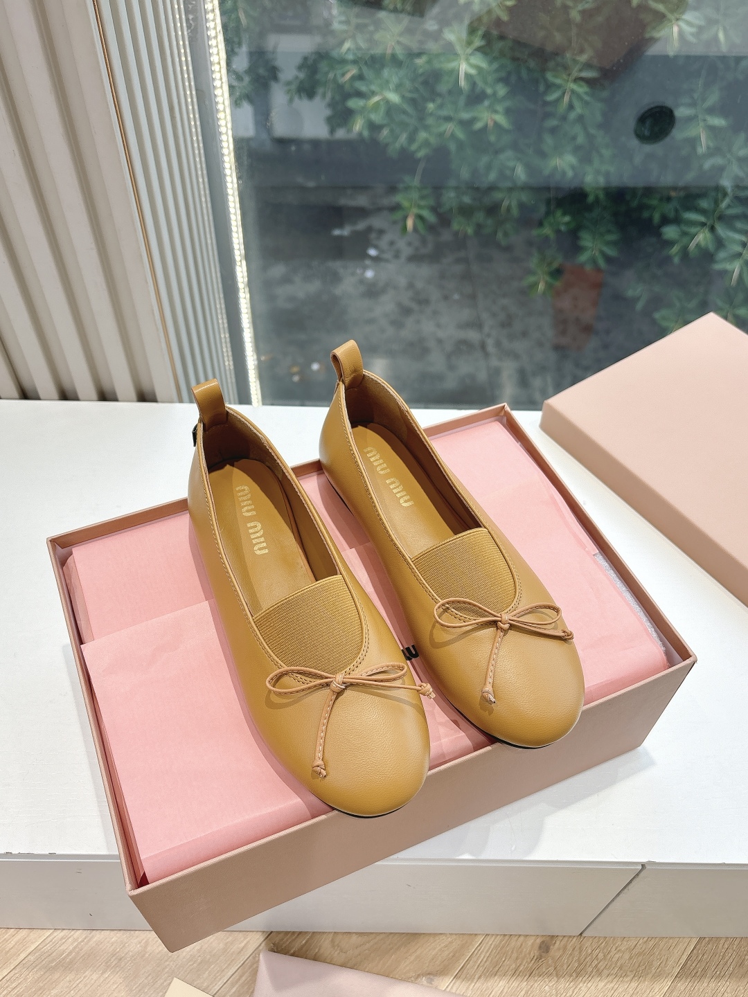 MiuMiu 미우미우 발레 플랫 슈즈 신발