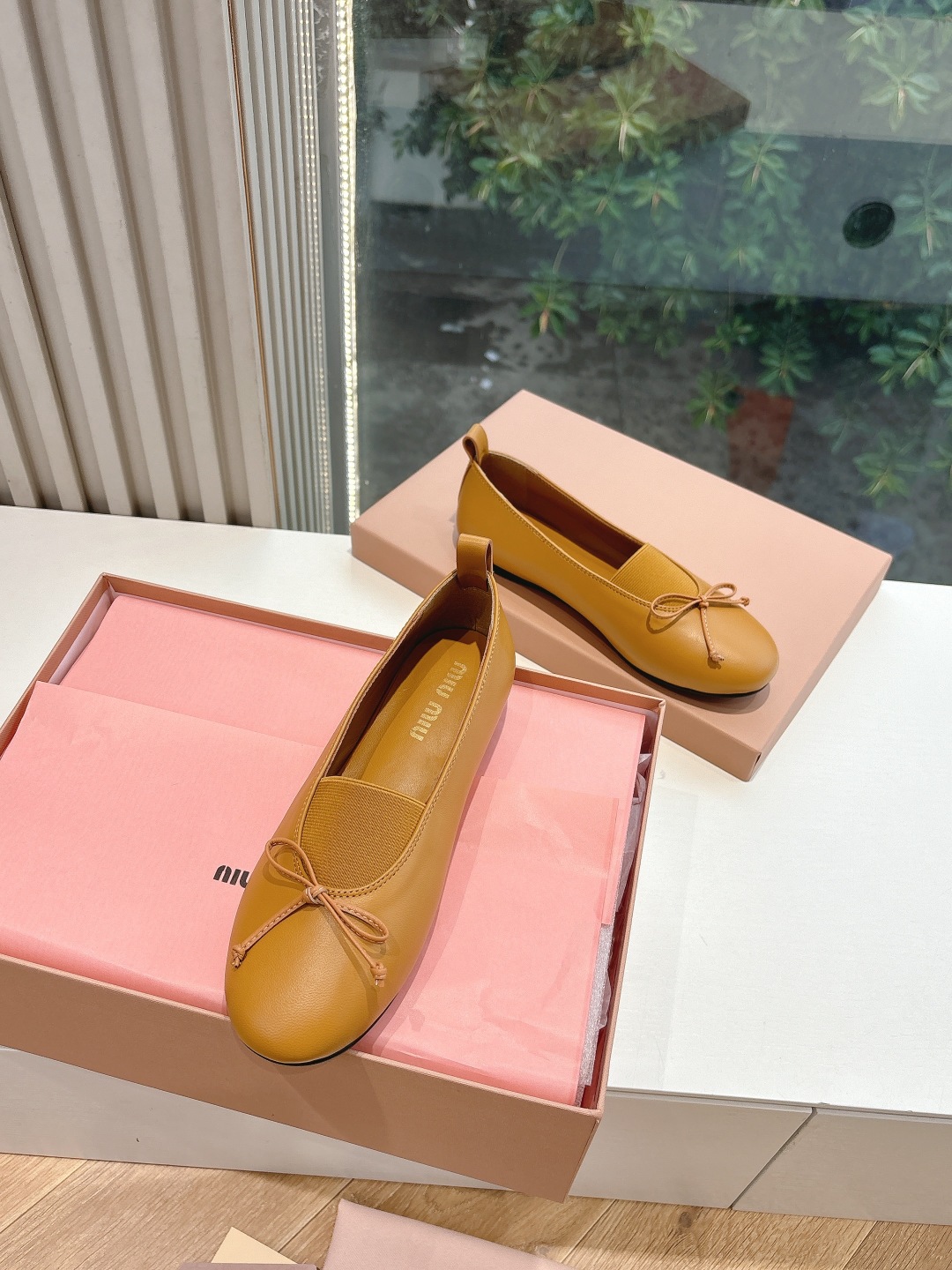 MiuMiu 미우미우 발레 플랫 슈즈 신발