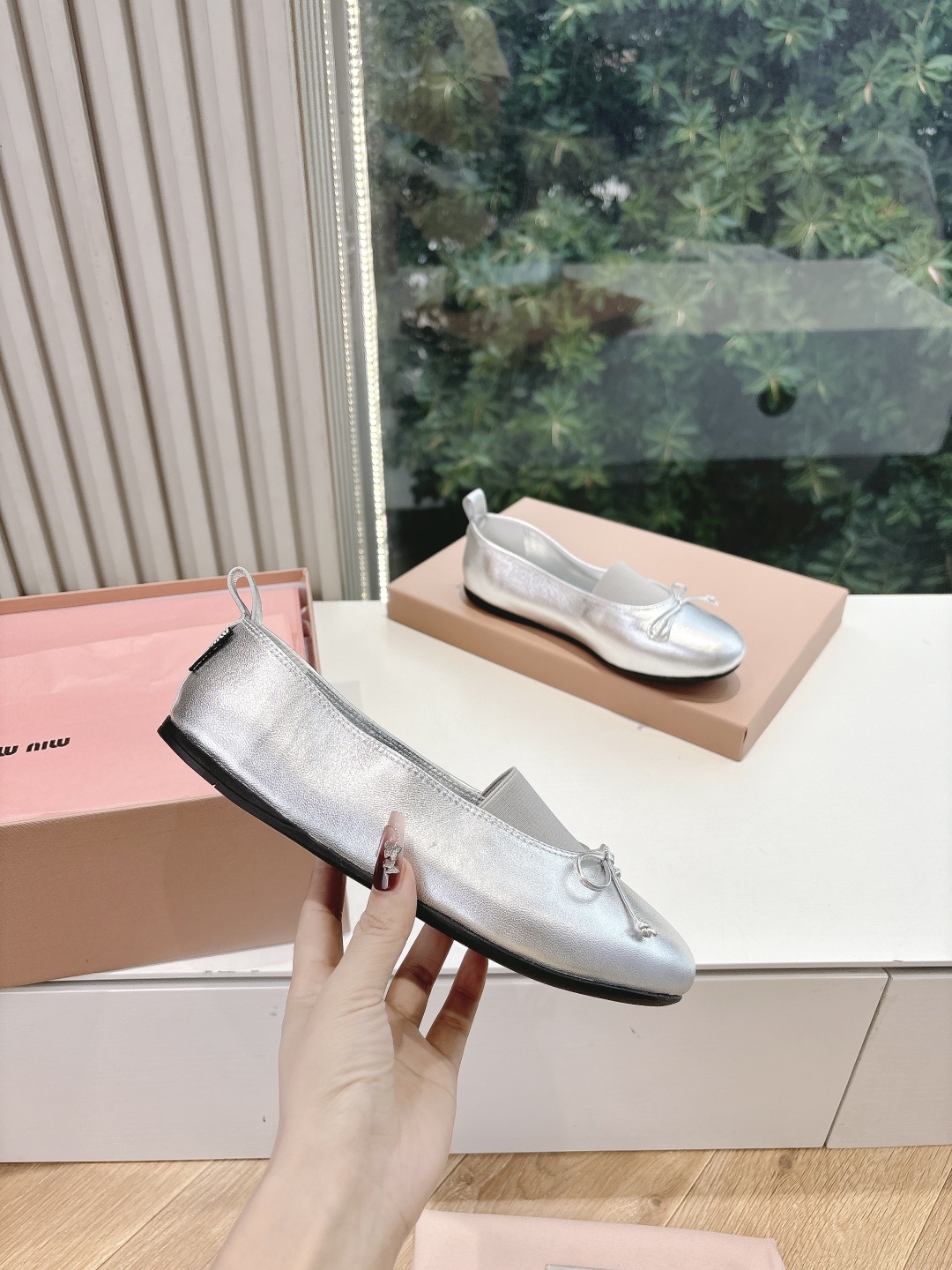 MiuMiu 미우미우 발레 플랫 슈즈 신발