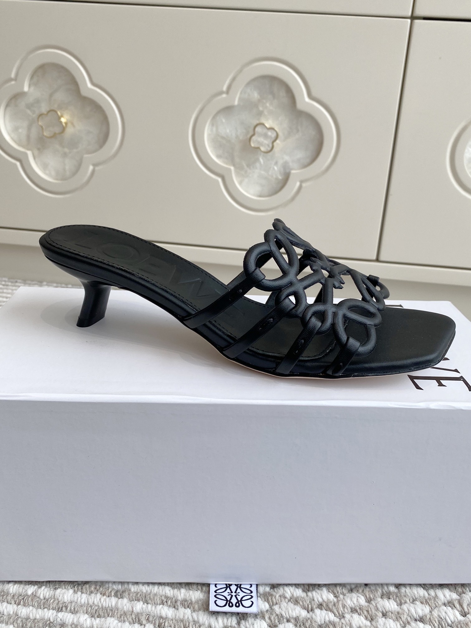 Loewe 로에베 힐 슬리퍼 샌들 신발