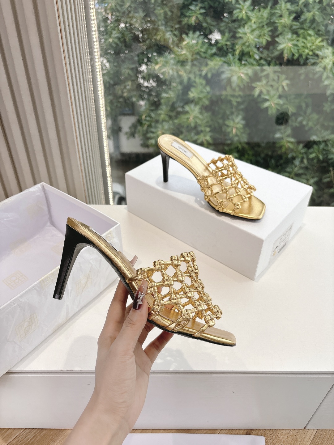 Toteme 토템 힐 샌들 슬리퍼 신발