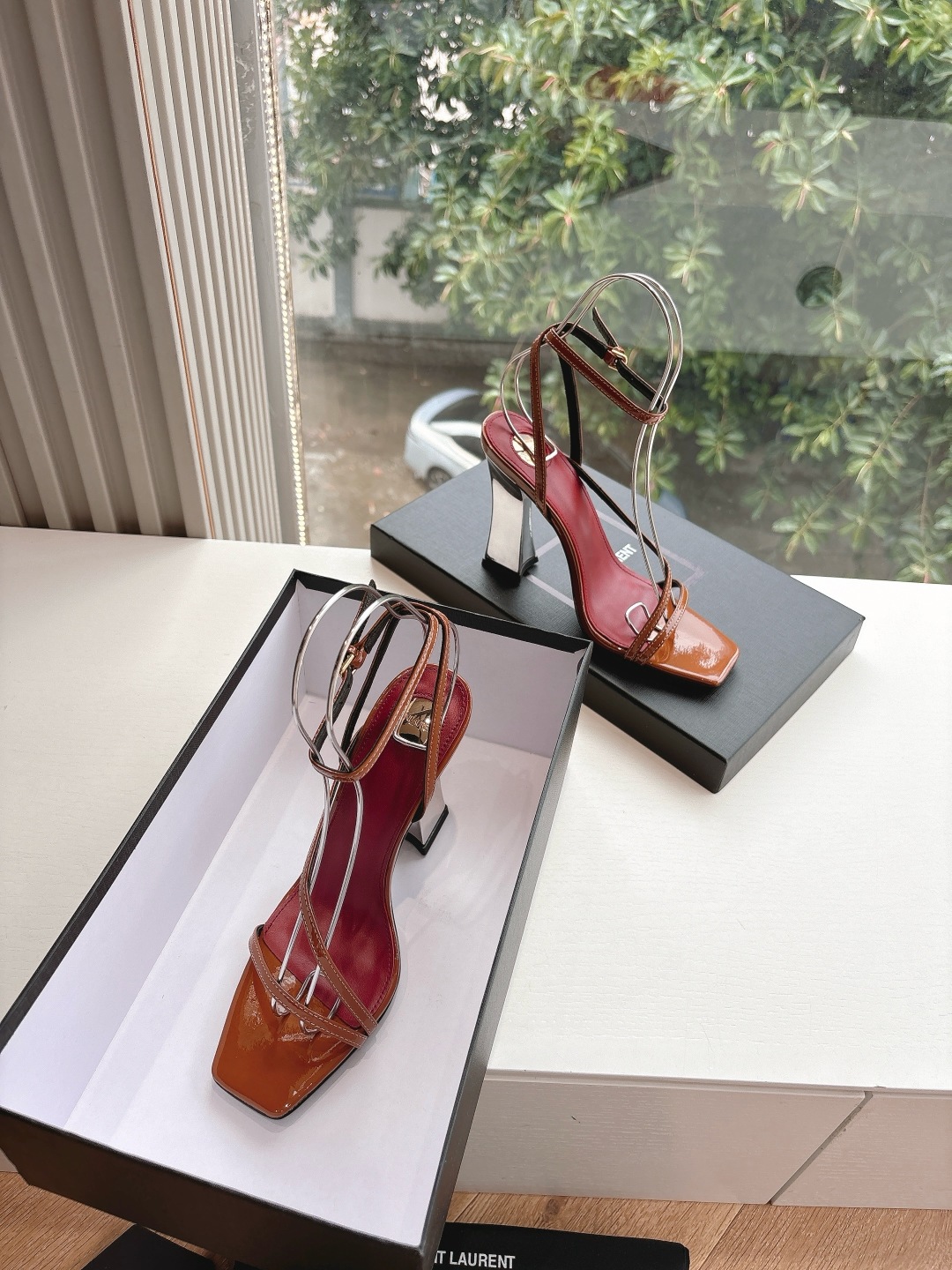 Saint Laurent YSL 생로랑 힐 구두 샌들 신발