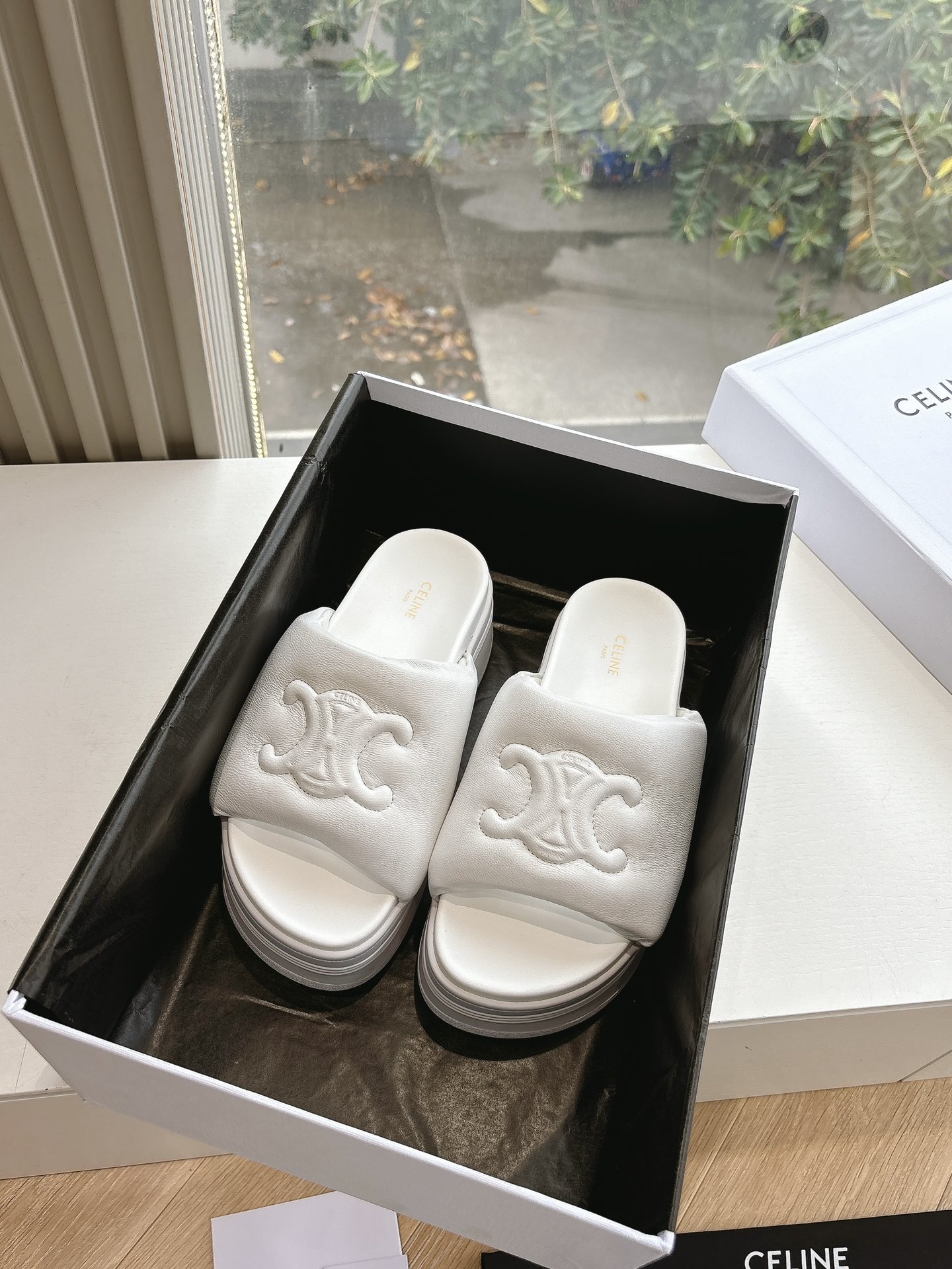 Celine 셀린느 플랫폼 샌들 슬리퍼 신발