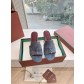 Loro Piana LP 로로피아나 통굽 태슬 플랫 슬리퍼 샌들 신발