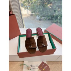 Loro Piana LP 로로피아나 통굽 태슬 플랫 슬리퍼 샌들 신발