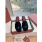 Loro Piana LP 로로피아나 통굽 태슬 플랫 슬리퍼 샌들 신발