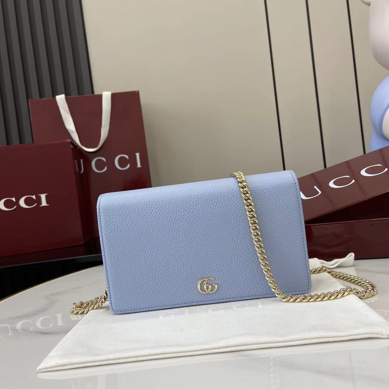 GUCCI 구찌 체인 지갑