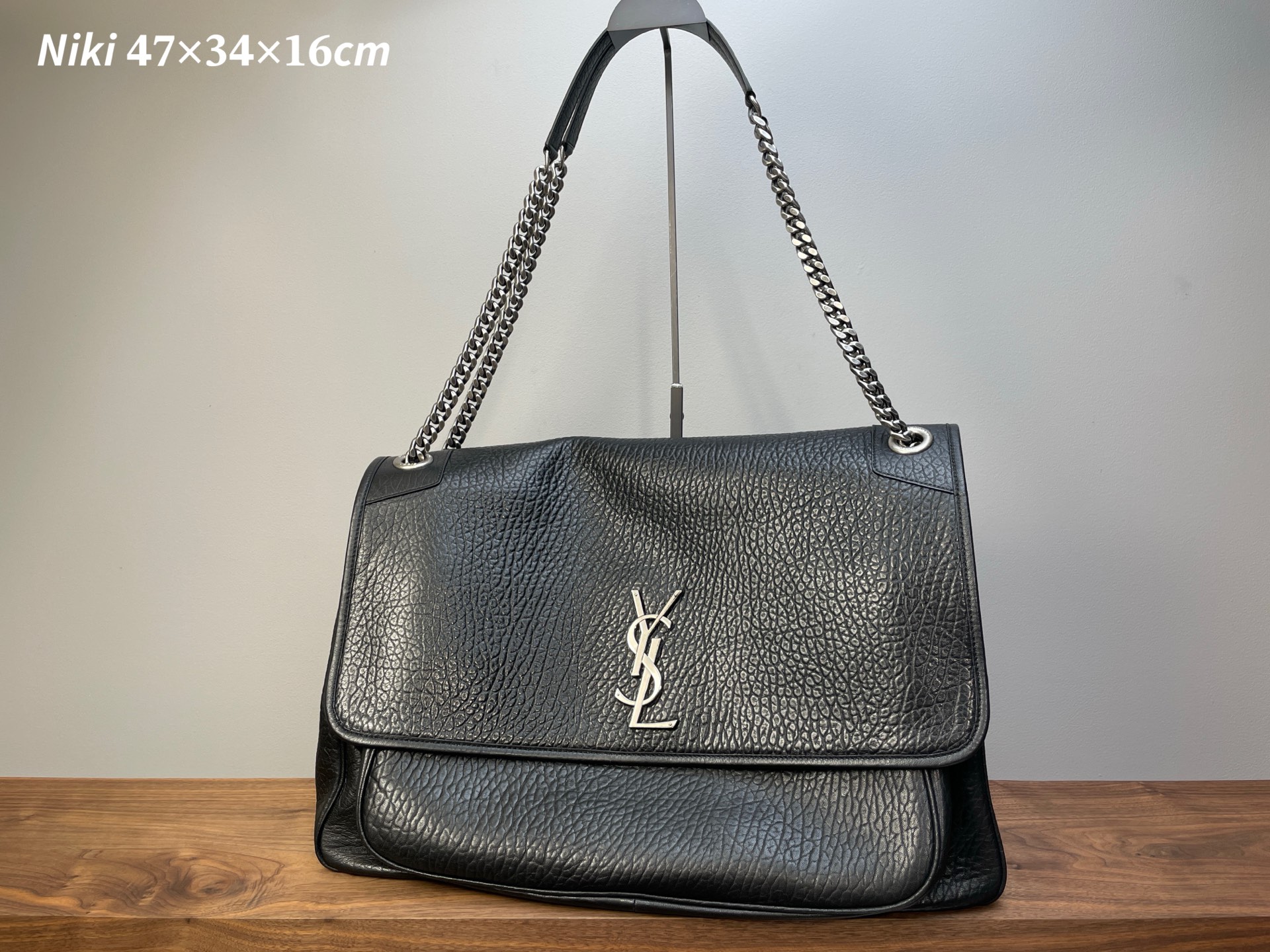 YSL 생로랑 Niki 클래식 XL 플랩 백 숄더백 가방