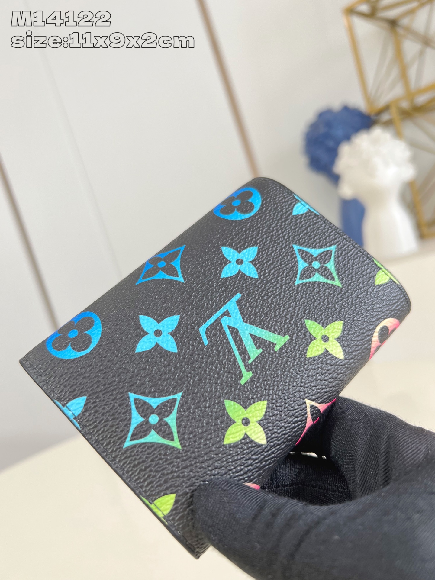 LV 루이비통 지갑 M14122 블랙 Victor 반지갑