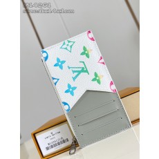 LV 루이비통 지갑 M14261 화이트 COIN 카드 지갑