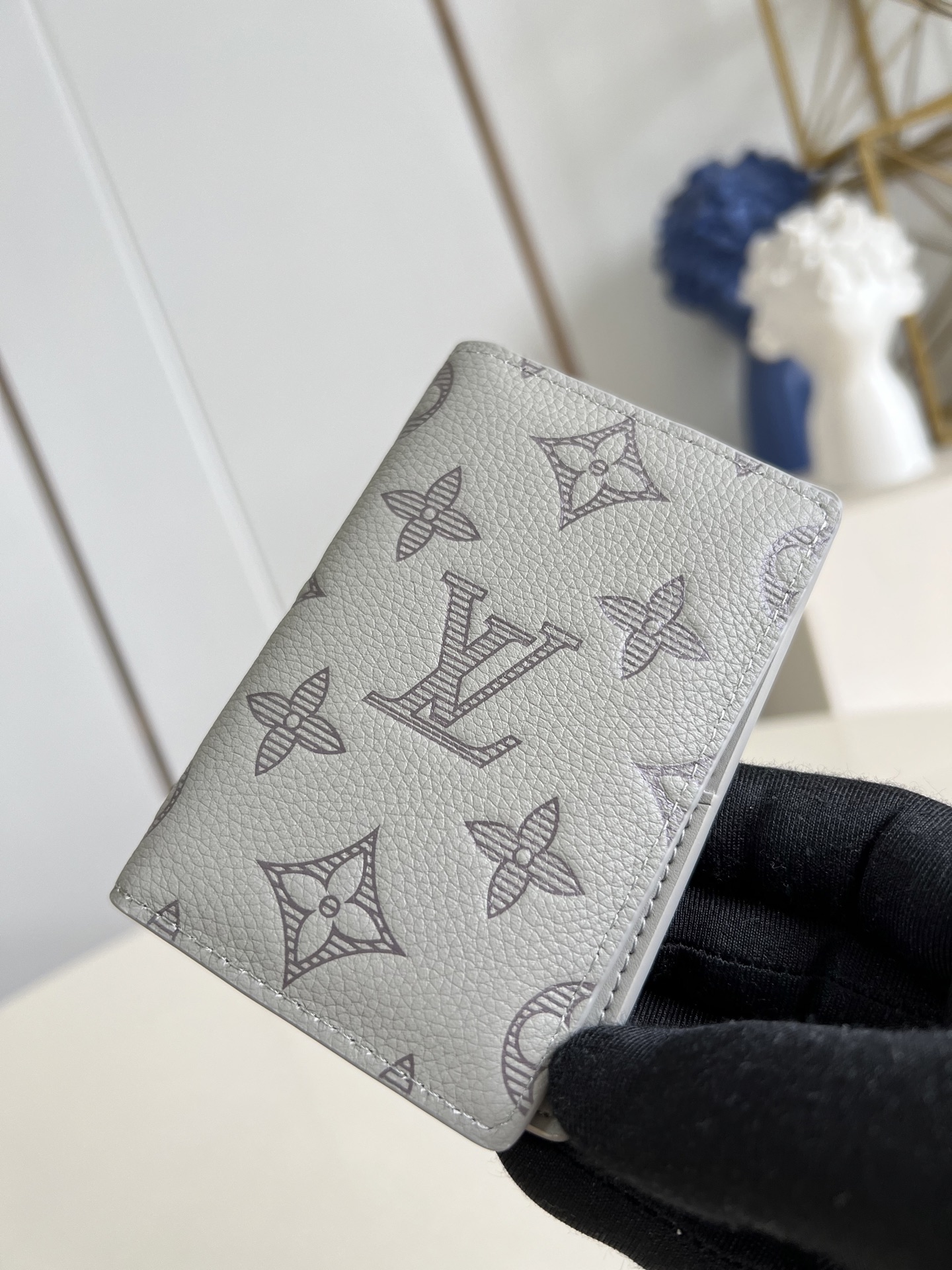 LV 루이비통 지갑 M14915 그레이 포켓 카드지갑