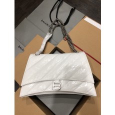 Balenciaga 발렌시아가 Crush 샤벨 체인백 금장 미디움 숄더백 가방
