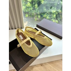 ALAIA 알라이아 뮬 샌들 (망사 발레 플랫) 신발