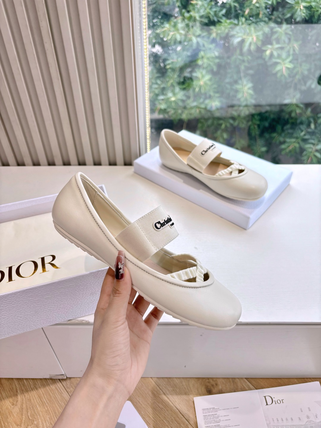 Dior CD 디올 메리제인 플랫 슈즈 로퍼 신발