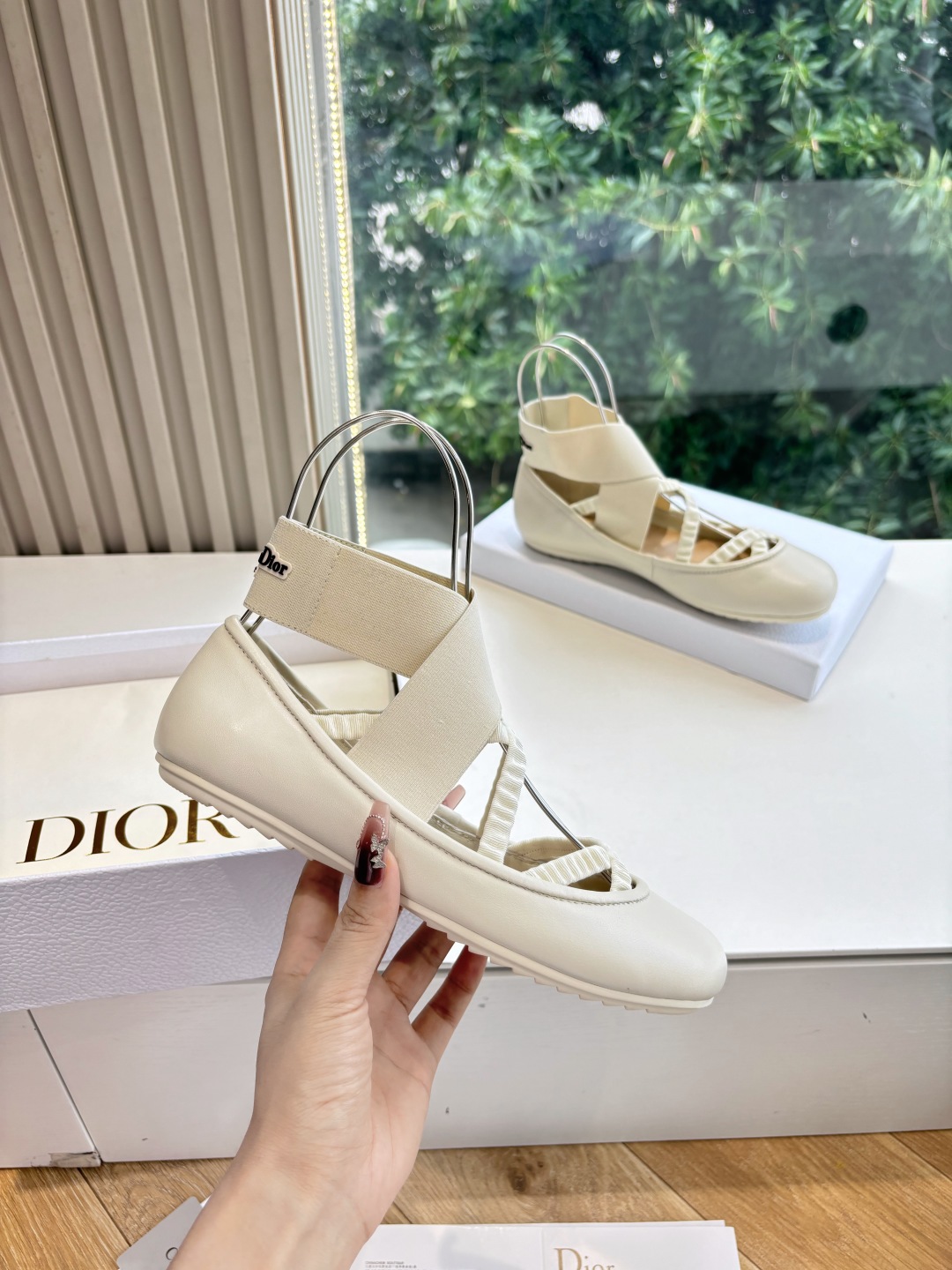 Dior CD 디올 메리제인 플랫 슈즈 로퍼 신발