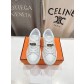 Hermes 에르메스 커플용 레이스업 스니커즈 운동화 신발