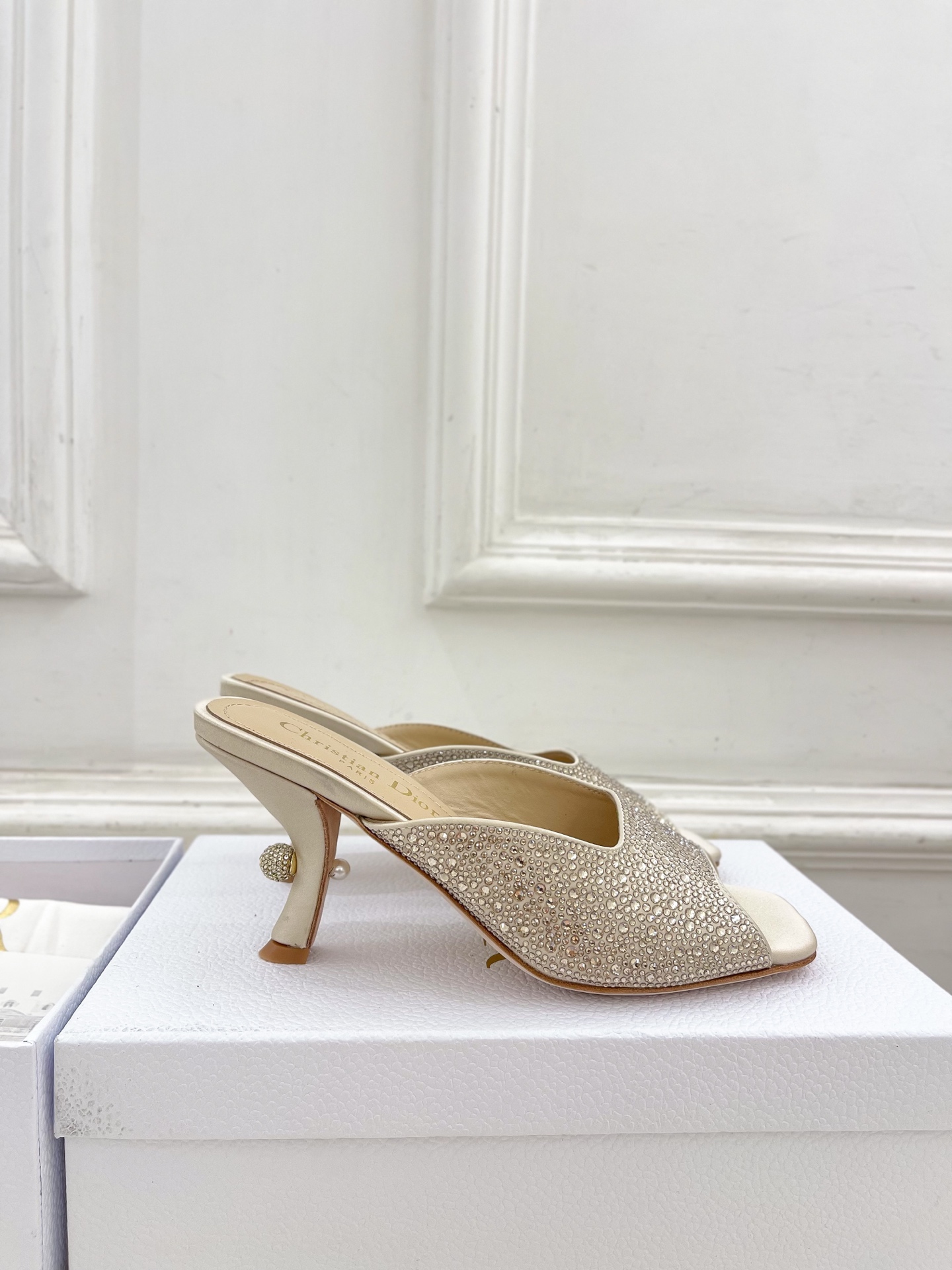 Dior CD 디올 힐 슬리퍼 샌들 신발