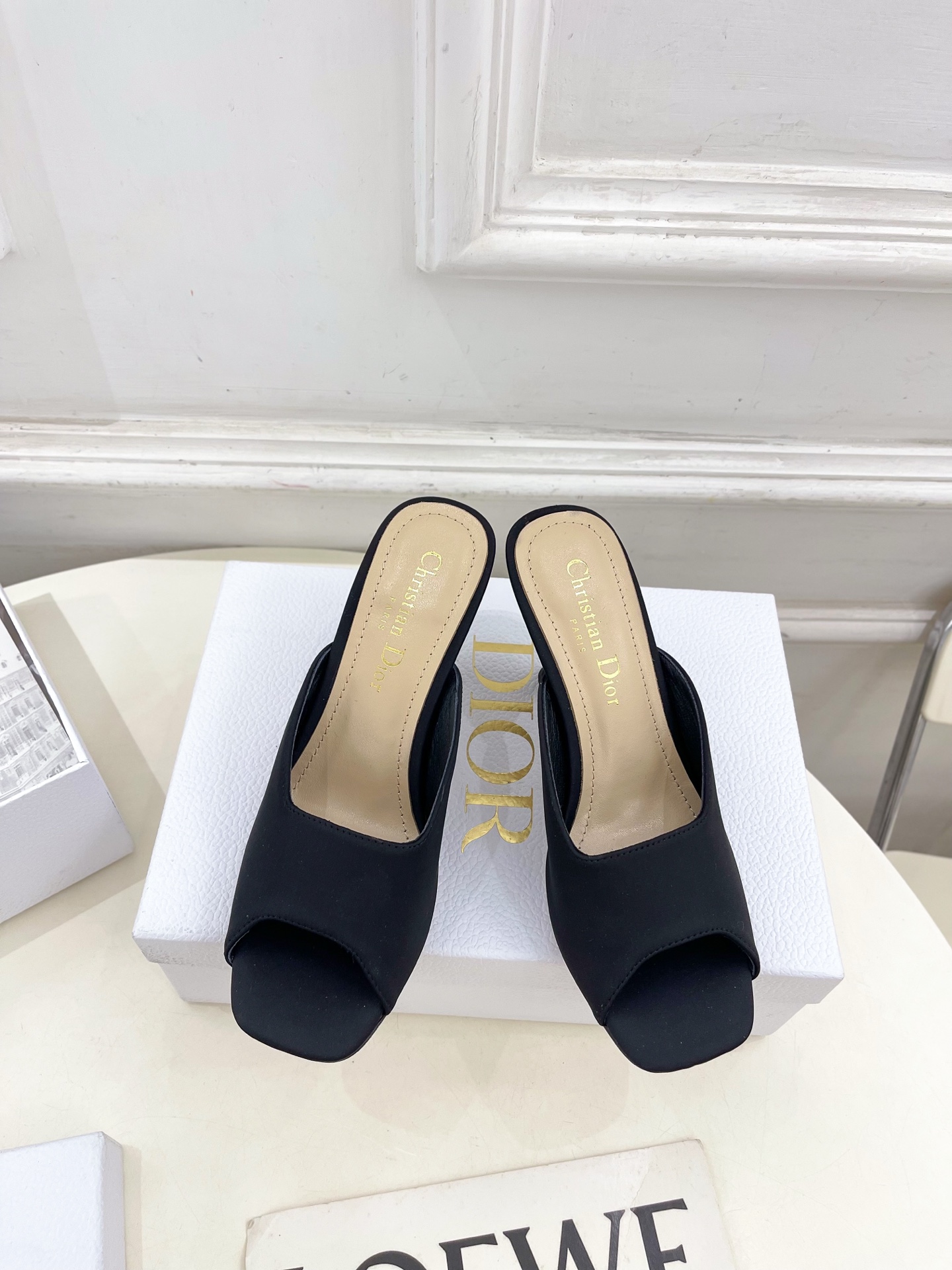 Dior CD 디올 힐 슬리퍼 샌들 신발