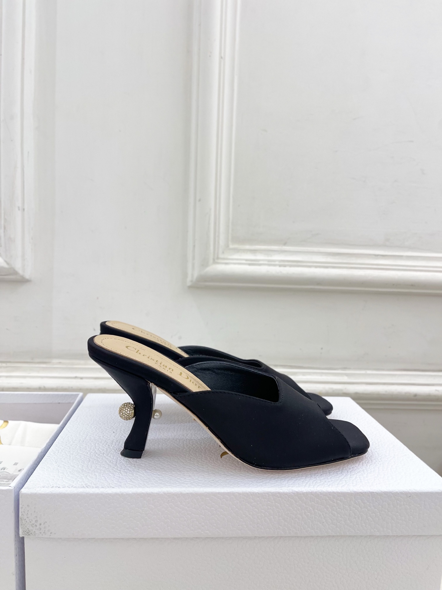 Dior CD 디올 힐 슬리퍼 샌들 신발