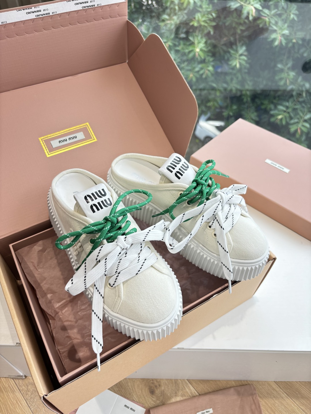 miumiu 미우미우 뮬 단화 반슬리퍼 신발