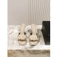 Chanel 샤넬 힐 슬리퍼 샌들 신발