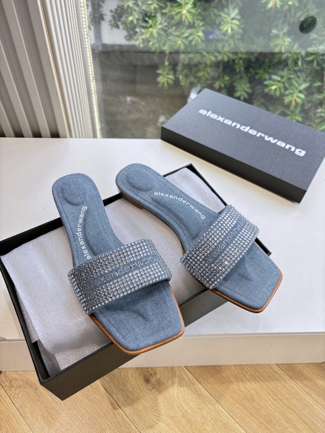 Alexander Wang 알렉산더왕 스터드 슬리퍼 신발