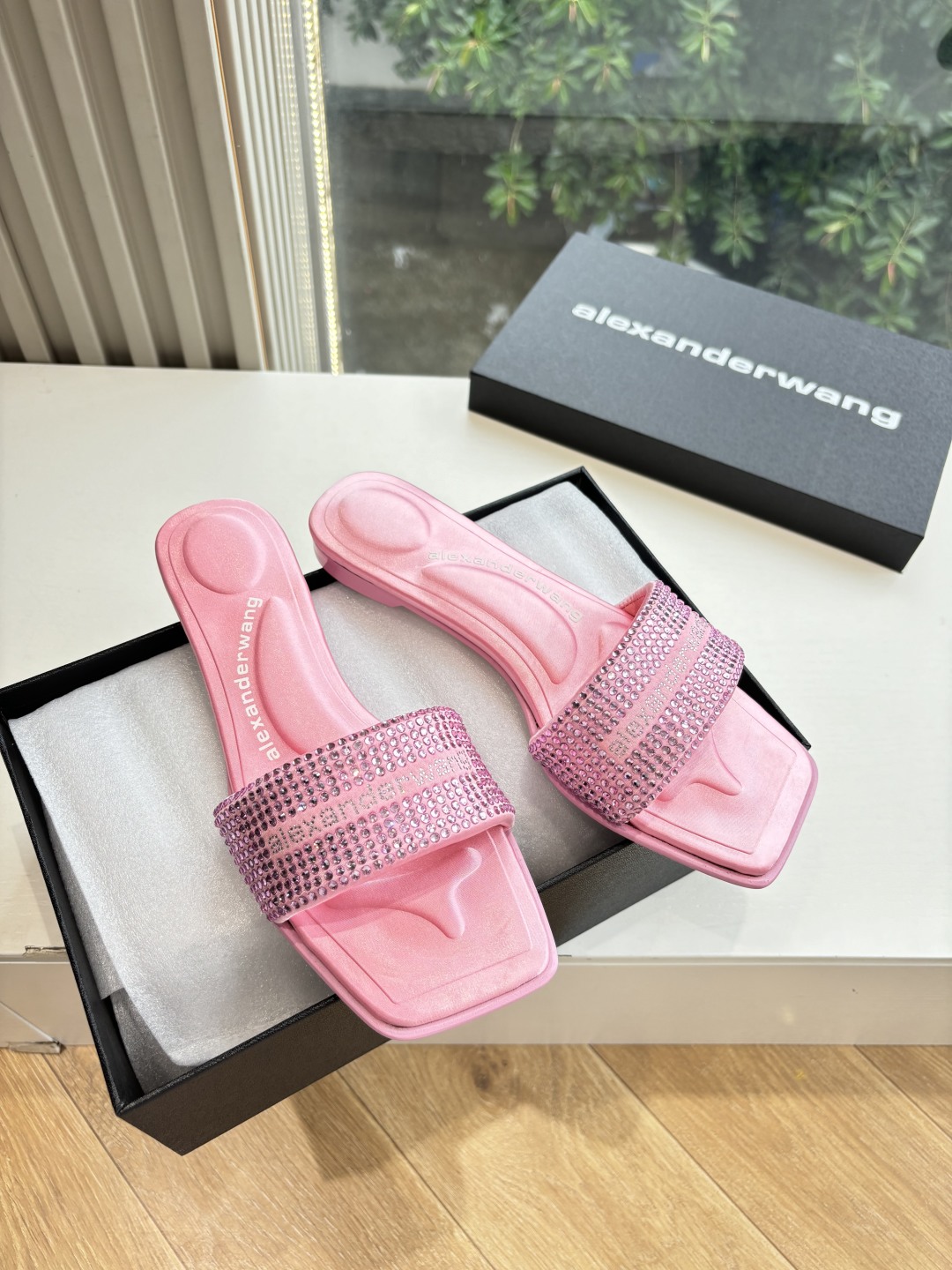 Alexander Wang 알렉산더왕 스터드 슬리퍼 신발