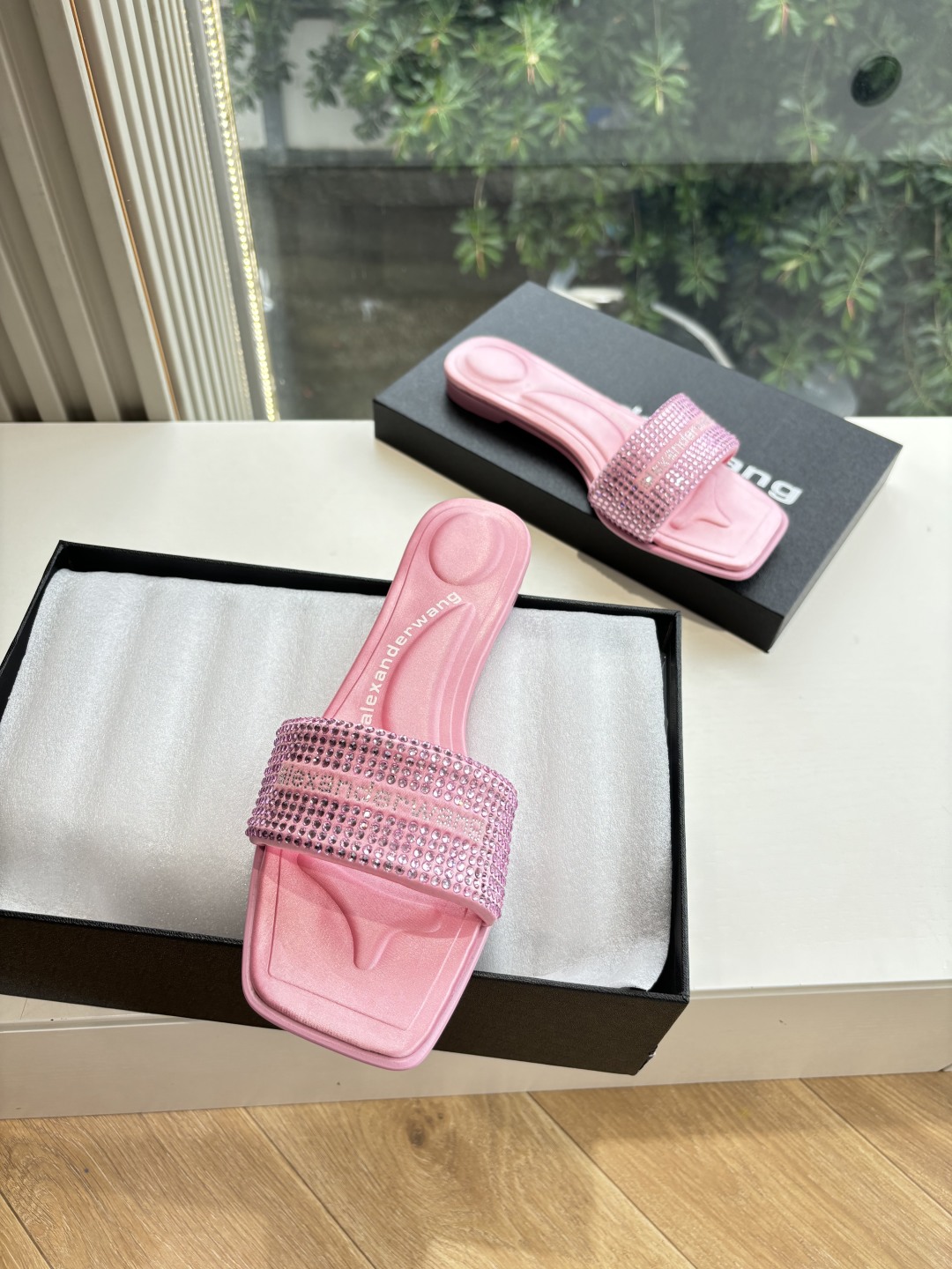 Alexander Wang 알렉산더왕 스터드 슬리퍼 신발