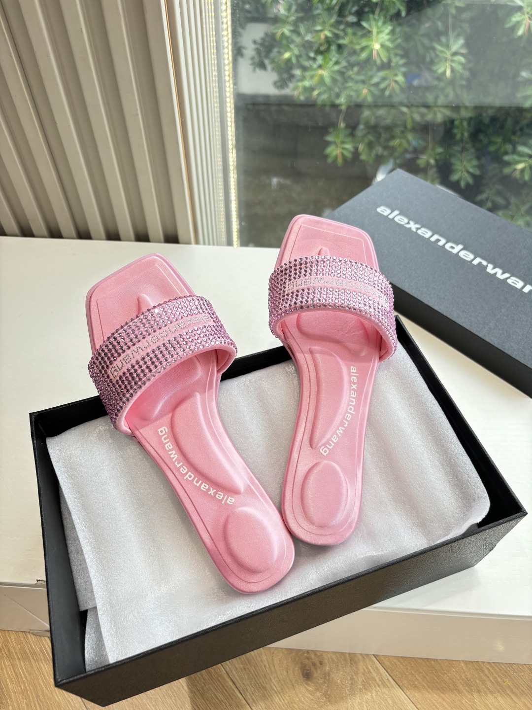 Alexander Wang 알렉산더왕 스터드 슬리퍼 신발