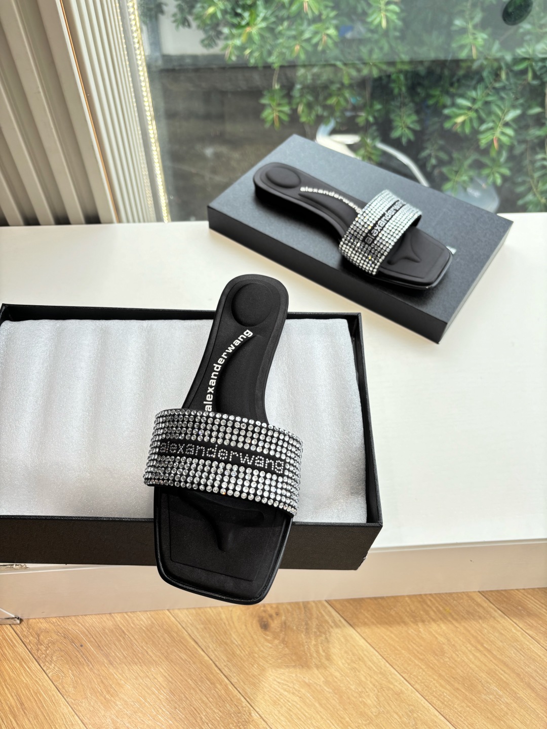 Alexander Wang 알렉산더왕 스터드 슬리퍼 신발