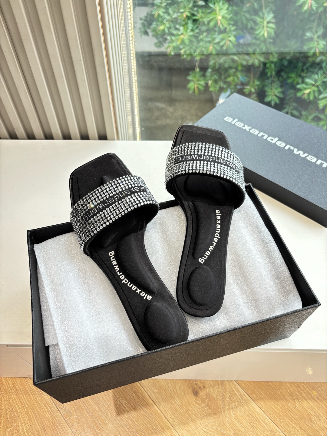 Alexander Wang 알렉산더왕 스터드 슬리퍼 신발