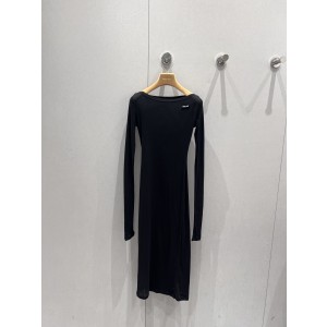 miumiu 미우미우 오프숄더 코튼 원피스 의류