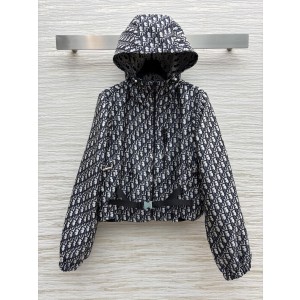 Dior CD 디올 후드 자켓 아우터 + 미니스커트 치마 하의 세트 의류