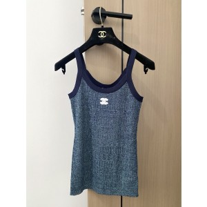 Chanel 샤넬 끈 나시 상의 의류