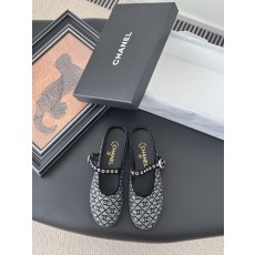 Chanel 샤넬 메리제인 플랫 슈즈 단화 신발