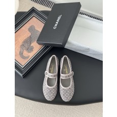 Chanel 샤넬 메리제인 플랫 슈즈 단화 신발