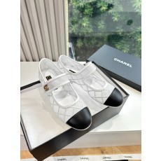 Chanel 샤넬  메리제인 샌들 플랫 슈즈 신발