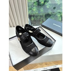 Chanel 샤넬  메리제인 샌들 플랫 슈즈 신발